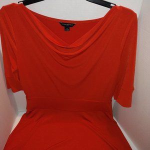 Banana Republic Women Size 8, Reddish/Orange, Beautiful Dress